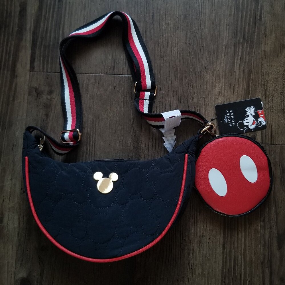 Disney Mickey Mouse Bag and Coin Purse Duo